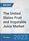 The United States Fruit and Vegetable Juice Market: Prospects, Trends Analysis, Market Size and Forecasts up to 2028 - Product Thumbnail Image