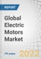 Global Electric Motors Market by Type (AC, DC), Power Rating (<1 kW, 1-2.2 kW, 2.2-375 kW, >375 kW), End User (Industrial, Commercial, Residential, Transportation, and Agriculture), Voltage, Rotor Type, Output Power and Region - Forecast to 2027 - Product Thumbnail Image