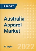 Australia Apparel Market Size and Trend Analysis by Category (Womenswear, Menswear, Childrenswear, Footwear and Accessories), Brand Shares and Forecasts, 2021-2026- Product Image