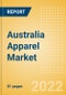 Australia Apparel Market Size and Trend Analysis by Category (Womenswear, Menswear, Childrenswear, Footwear and Accessories), Brand Shares and Forecasts, 2021-2026 - Product Image
