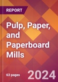 Pulp, Paper, and Paperboard Mills - 2024 U.S. Market Research Report with Updated Recession Risk Forecasts- Product Image