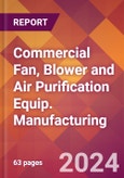 Commercial Fan, Blower and Air Purification Equip. Manufacturing - 2024 U.S. Market Research Report with Updated Recession Risk Forecasts- Product Image