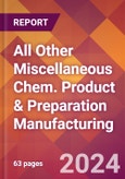 All Other Miscellaneous Chem. Product & Preparation Manufacturing - 2024 U.S. Market Research Report with Updated Recession Risk Forecasts- Product Image