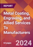 Metal Coating, Engraving, and Allied Services To Manufacturers - 2024 U.S. Market Research Report with Updated Recession Risk Forecasts- Product Image