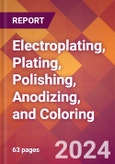 Electroplating, Plating, Polishing, Anodizing, and Coloring - 2024 U.S. Market Research Report with Updated Recession Risk Forecasts- Product Image