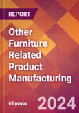 Other Furniture Related Product Manufacturing - 2024 U.S. Market Research Report with Updated Recession Risk Forecasts- Product Image