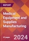 Medical Equipment and Supplies Manufacturing - 2024 U.S. Market Research Report with Updated Recession Risk Forecasts - Product Image