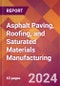 Asphalt Paving, Roofing, and Saturated Materials Manufacturing - 2024 U.S. Market Research Report with Updated Recession Risk Forecasts - Product Image