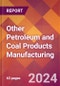 Other Petroleum and Coal Products Manufacturing - 2024 U.S. Market Research Report with Updated Recession Risk Forecasts - Product Thumbnail Image