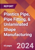 Plastics Pipe, Pipe Fitting, & Unlaminated Shape Manufacturing - 2024 U.S. Market Research Report with Updated Recession Risk Forecasts- Product Image