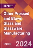 Other Pressed and Blown Glass and Glassware Manufacturing - 2024 U.S. Market Research Report with Updated Recession Risk Forecasts- Product Image
