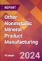 Other Nonmetallic Mineral Product Manufacturing - 2024 U.S. Market Research Report with Updated Recession Risk Forecasts - Product Image