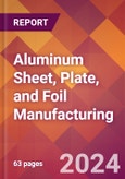 Aluminum Sheet, Plate, and Foil Manufacturing - 2024 U.S. Market Research Report with Updated Recession Risk Forecasts- Product Image