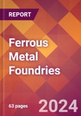 Ferrous Metal Foundries - 2024 U.S. Market Research Report with Updated Recession Risk Forecasts- Product Image