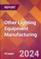 Other Lighting Equipment Manufacturing - 2024 U.S. Market Research Report with Updated Recession Risk Forecasts - Product Image