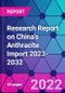 Research Report on China's Anthracite Import 2023-2032 - Product Thumbnail Image