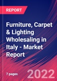 Furniture, Carpet & Lighting Wholesaling in Italy - Industry Market Research Report- Product Image