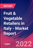 Fruit & Vegetable Retailers in Italy - Industry Market Research Report- Product Image