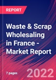 Waste & Scrap Wholesaling in France - Industry Market Research Report- Product Image