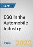 ESG in the Automobile Industry- Product Image