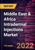 Middle East & Africa Intradermal Injections Market Forecast to 2028 - COVID-19 Impact and Regional Analysis - by Method, Application, and End User- Product Image