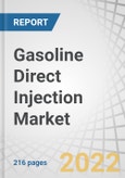Gasoline Direct Injection Market by Engine (I3, I4, V6, V8), Component (Fuel Injector, Rail, Pump, Sensor, ECU), Vehicle Type (Hatchback, Sedan, SUV/MPV), Hybrid Vehicles, Technology (Gasoline Turbocharger, GPF) & Region - Global Forecast to 2027- Product Image