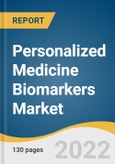 Personalized Medicine Biomarkers Market Size, Share & Trends Analysis Report By Application (Early Detection, Diagnostics), By Indication (Oncology, Neurology), By Test Location, By Region, And Segment Forecasts, 2022 - 2030- Product Image