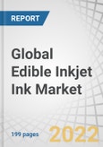 Global Edible Inkjet Ink Market by Type (Edible Ink Cartridges, Bottled Edible Ink), Material (Natural, Synthetic), Color (Cyan, Magenta, Yellow, Black), Application (Bakery, Tablets & Capsules), End-use and Region - Forecast 2027- Product Image
