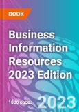 Business Information Resources 2023 Edition- Product Image