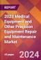 2023 Medical Equipment and Other Precision Equipment Repair and Maintenance Global Market Size & Growth Report with Updated Forecasts based on COVID-19 & Recession Risk - Product Image