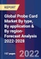 Global Probe Card Market By type, By application & By region-Forecast Analysis 2022-2028 - Product Image