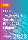 El-Hi Textbooks & Serials in Print 2023 Edition- Product Image