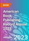 American Book Publishing Record Annual 2023- Product Image