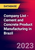 Company List - Cement and Concrete Product Manufacturing in Brazil- Product Image