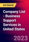 Company List - Business Support Services in United States - Product Thumbnail Image