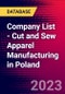 Company List - Cut and Sew Apparel Manufacturing in Poland - Product Thumbnail Image