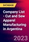 Company List - Cut and Sew Apparel Manufacturing in Argentina - Product Image