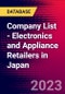 Company List - Electronics and Appliance Retailers in Japan - Product Thumbnail Image