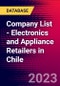 Company List - Electronics and Appliance Retailers in Chile - Product Thumbnail Image