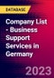 Company List - Business Support Services in Germany - Product Thumbnail Image