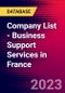 Company List - Business Support Services in France - Product Thumbnail Image