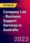 Company List - Business Support Services in Australia - Product Thumbnail Image
