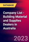 Company List - Building Material and Supplies Dealers in Australia- Product Image