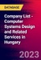 Company List - Computer Systems Design and Related Services in Hungary - Product Image