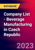 Company List - Beverage Manufacturing in Czech Republic- Product Image