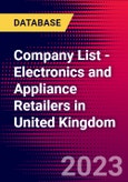 Company List - Electronics and Appliance Retailers in United Kingdom- Product Image