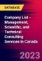 Company List - Management, Scientific, and Technical Consulting Services in Canada - Product Thumbnail Image