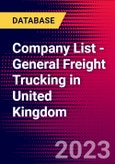 Company List - General Freight Trucking in United Kingdom- Product Image