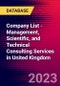 Company List - Management, Scientific, and Technical Consulting Services in United Kingdom - Product Thumbnail Image