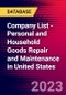 Company List - Personal and Household Goods Repair and Maintenance in United States - Product Thumbnail Image